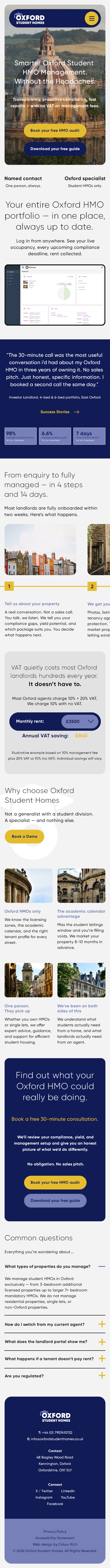 Oxford Student Homes